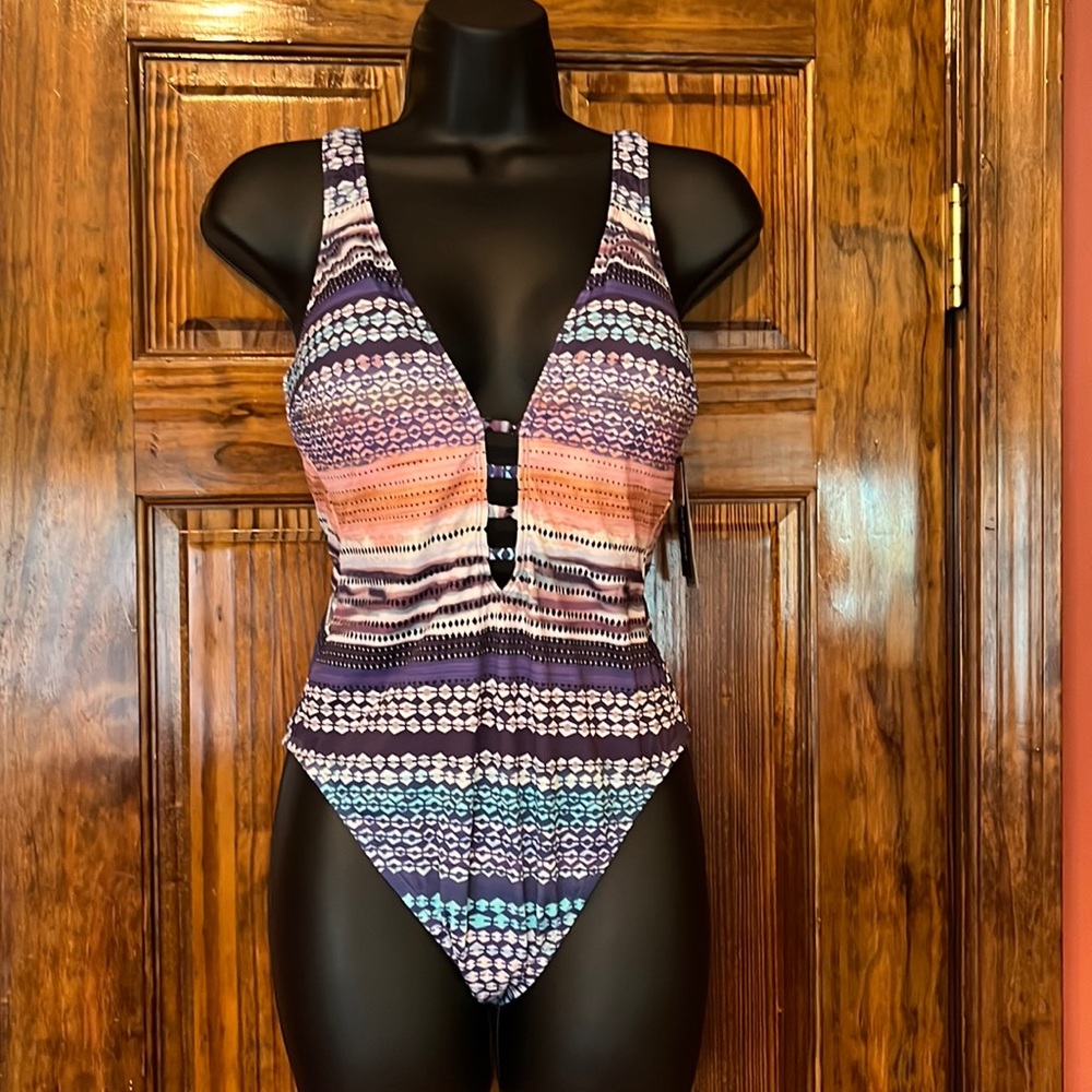 NWT Kenneth Cole Tummy Toner One Piece